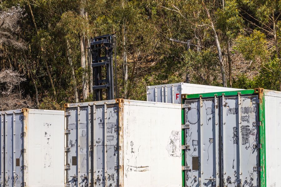 Cargo-worthy 20ft container delivered